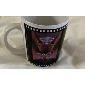 Vintage Star Trek V Movie Coffee Mug Kirk Spock